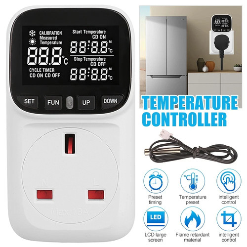 Digital plug thermostat - digital,