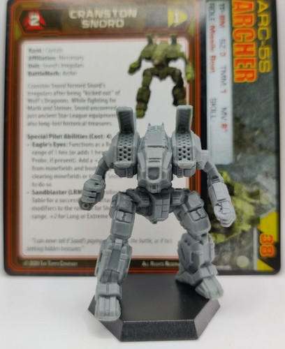 Battletech archer arc - archer, (arc-2r