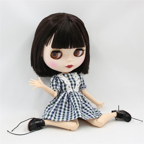 Blythe doll straight - doll, black