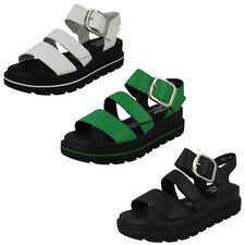 Ladies Rieker Revolution Chunky Sole Sandals - W1650