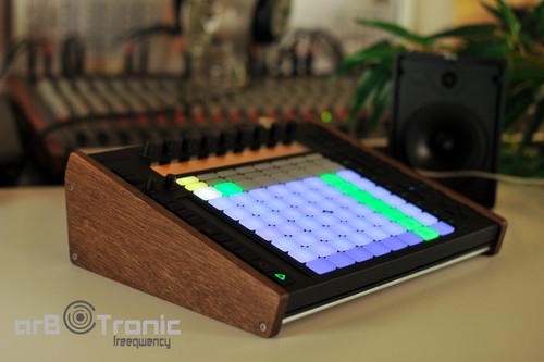 Ableton push real wood side - real,