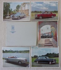 BENTLEY T SERIES ROLLS ROYCE SILVER SHADOW PHANTOM V orig 1968 UK Large Brochure