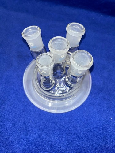 Pyrex quickfit vessel flask - quickfit,