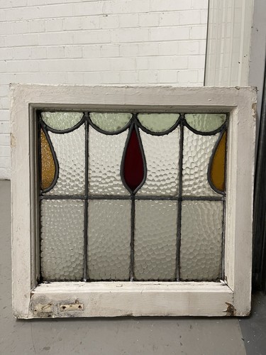 Reclaimed leaded light - light, stained