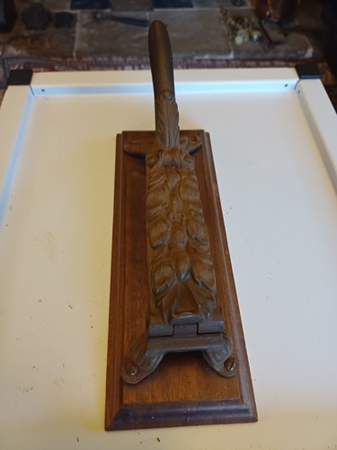 19c cast iron - 19c, mahogany