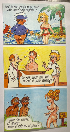 Postcards saucy humour - 7,