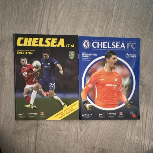 Chelsea match programmes - match,