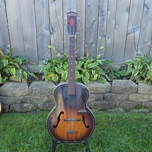 1948 harmony sunburst archtop - sunburst,