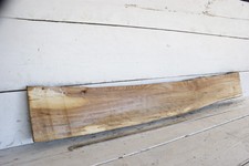 (458) SPALTED BEECH, HARDWOOD 1205 L x 165 - 155 W x 36 D (mm)
