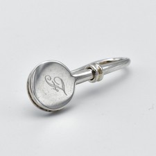 Modern Solid Sterling Silver