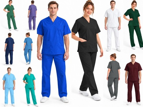 Medical scrub set unisex - set,