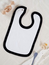 Baby Bibs - White and Black