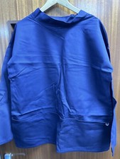 Boating Painter Artist Fisherman Angling Smock Cotton Blue Size Med C7