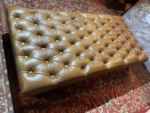 Chesterfield genuine leather - genuine,