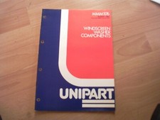 Unipart Windscreen washer components  Catalogue 1981