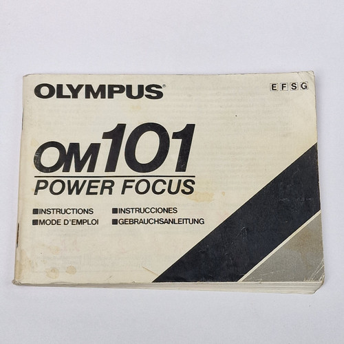 Olympus 101 power - om-101, focus