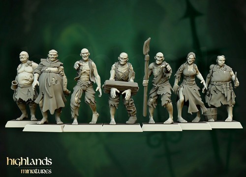 Zombie villagers undead - villagers,,