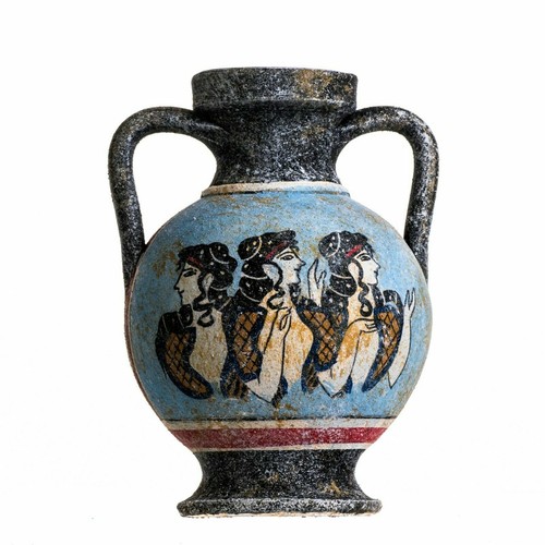 Ancient greek minoan amphora - ancient,