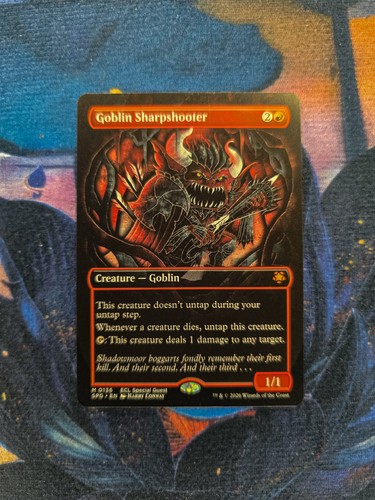 Mtg goblin sharpshooter - mtg,