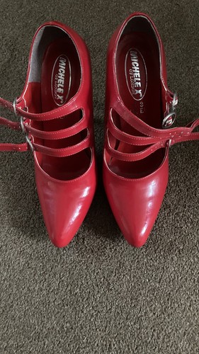 Ladies red court - ladies,