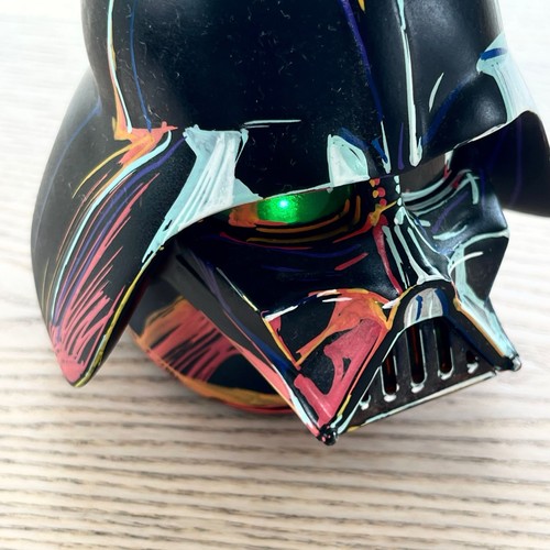 Original hand painted darth - hand-painted,