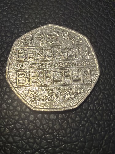 Benjamin britten 50p royal - 50p,