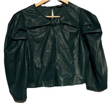 ZARA Emerald Green Faux