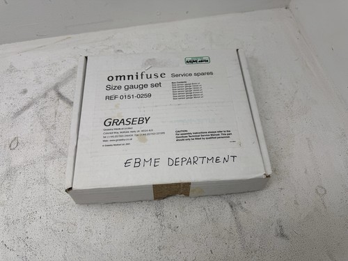 Graseby omnifuse size gauge - omnifuse,