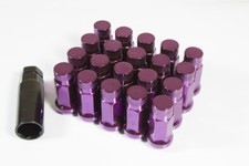 Purple GT50 C Wheel Nuts x 20