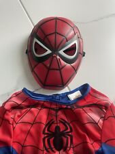 Spiderman Costume + Mask 5-6 Years Old