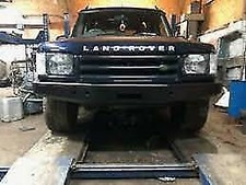 Discovery 2 Heavy Duty Winch Bumper 5MM BLACK LRB925