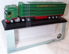 Daf XF Livestock Trailer WM Armstrong Longtown 1-76 scale in clear case 76DXF003