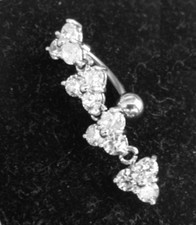 Grade titanium dangle - titanium,