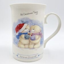 FOREVER FRIENDS - AT CHRISTMAS TIME - COFFEE / TEA MUG - TEDDY BEAR - TEDDIES
