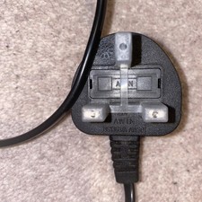 x2 UK MAINS CABLE - 2 Pin Mains Power Lead Fig Figure 8 Cable Compatible  (READ)