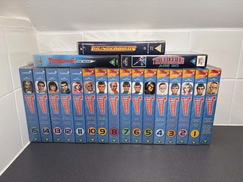Thunderbirds vhs collection - thunderbirds,
