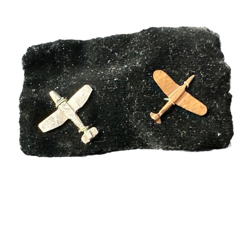 Two trench art spitfires - two, ww2