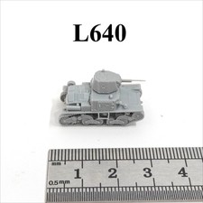 Italian L640 Light Tank,3D