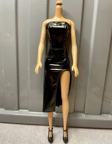 Strapless black bodice skirt - strapless, &