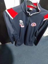 Cramlington United Jumper 2XL Blue A Bit Red And White