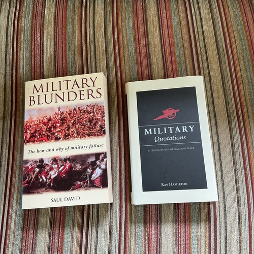 Military history books job lot - history,