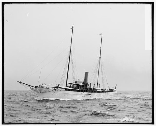 Photo steam yacht - yacht, star