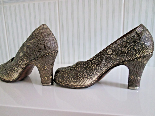 1930s monitor lizard skin - 1930s,