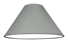 Lampshade grey coolie - lampshade,