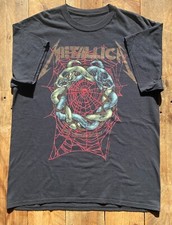 Metallica Ruin/Struggle (Pushead) T-Shirt - Black - Large - 2017