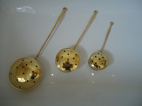 Brass chestnut roasting - brass,