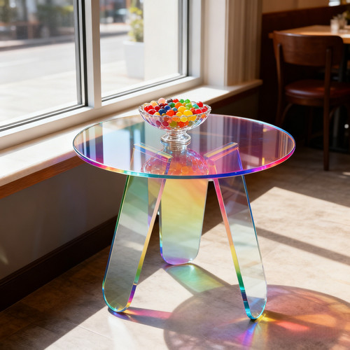 Round coffee table - table, for