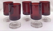 5 x Small Vintage Luminarc