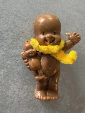 Vintage Ethnic Kewpie Type Miniature With Baby 1960s