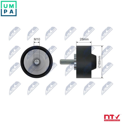 Deflection pulleyguide pulley - deflection,